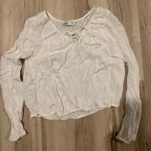 Hollister summer top white